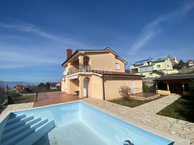 RIJEKA, ŠMRIKA - VILLA WITH POOL AND SEA VIEW!!! OPPORTUNITY!!!