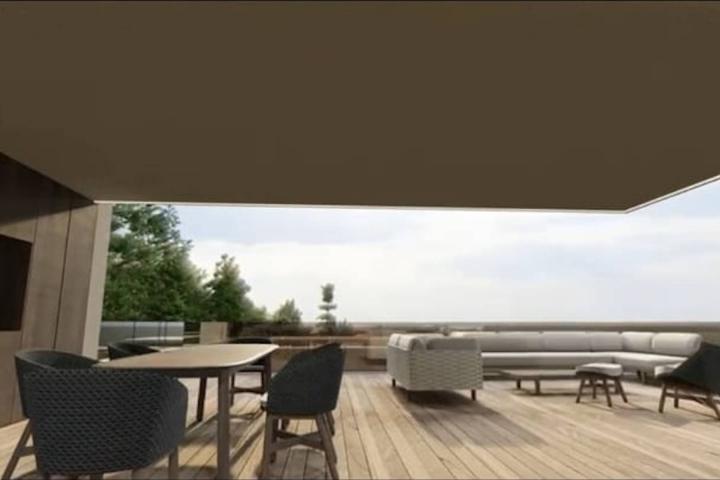 Opatija, dvosoban stan s pogledom na cijeli Kvarner, NKP 53, 24 m2