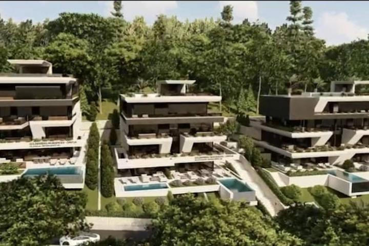 Opatija, dvosoban stan s pogledom na cijeli Kvarner, NKP 53, 24 m2