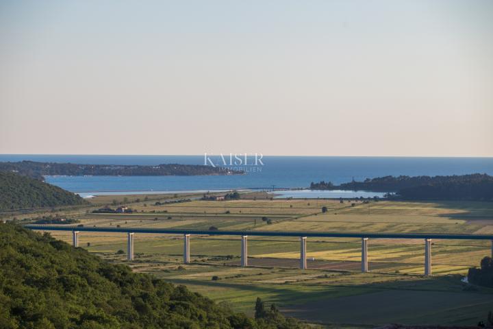 Istrien - Novigrad, Villa mit Pool, Meerblick