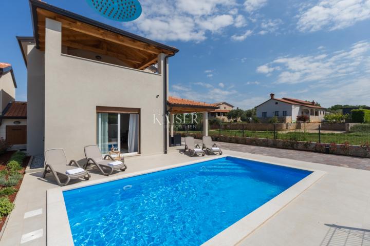 Istrien - Novigrad, Villa mit Pool, Meerblick