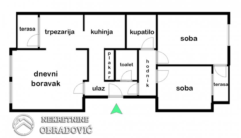 PRODAJA, 2. 5 STAN, RESNIK, RAKOVICA