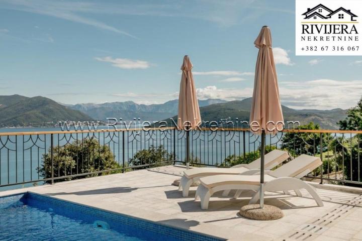 Luxury Villa with a panoramic view of the sea, Njivica, Herceg Novi