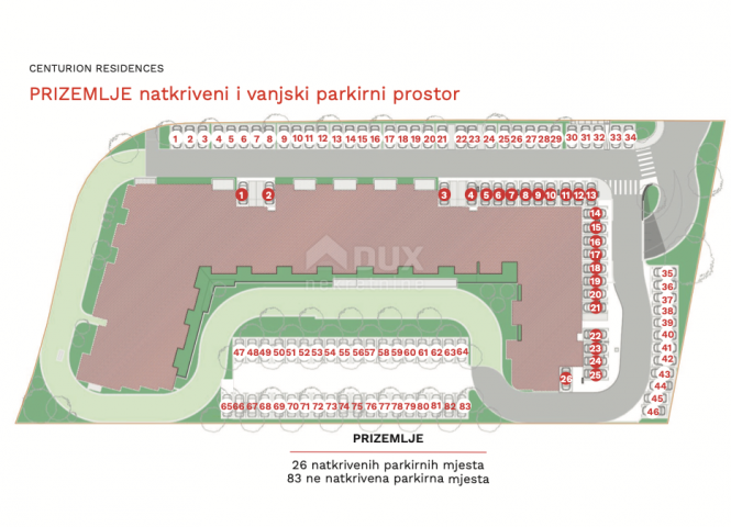 ISTRIEN, UMAG - Hervorragendes 1 Schlafzimmer + Badezimmer mit Loggia in einem neuen Gebäude