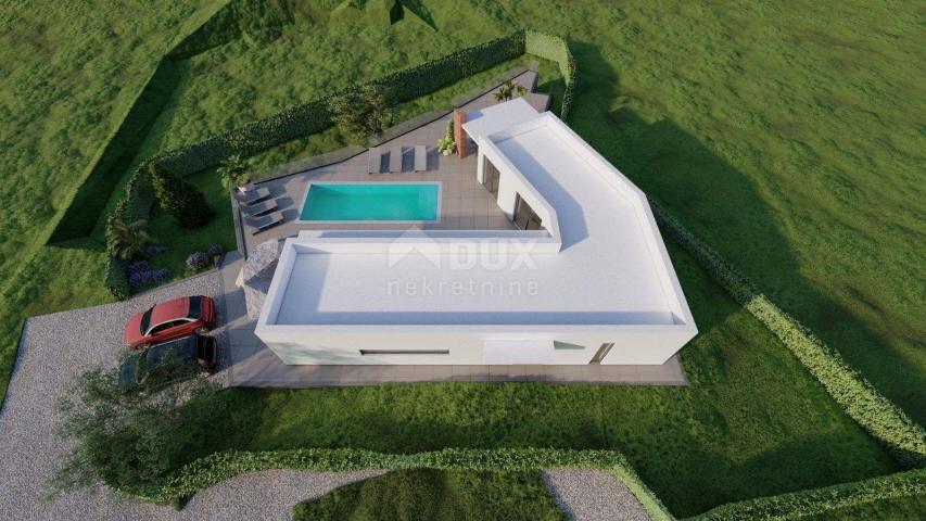 ISTRIEN, LABIN - Modern gestaltetes einstöckiges Haus mit Swimmingpool am Rande des Dorfes