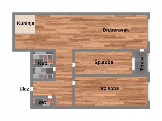 Porodični stan u izgradnji - 62m2 - sa PDV-om