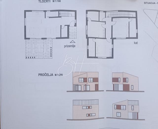 Građevinsko zemljište s projektom, 875 m2