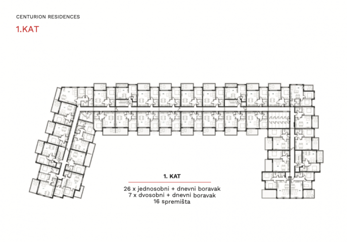 ISTRIA, UMAG - Superb 1 bedroom + bathroom with balcony in a new building