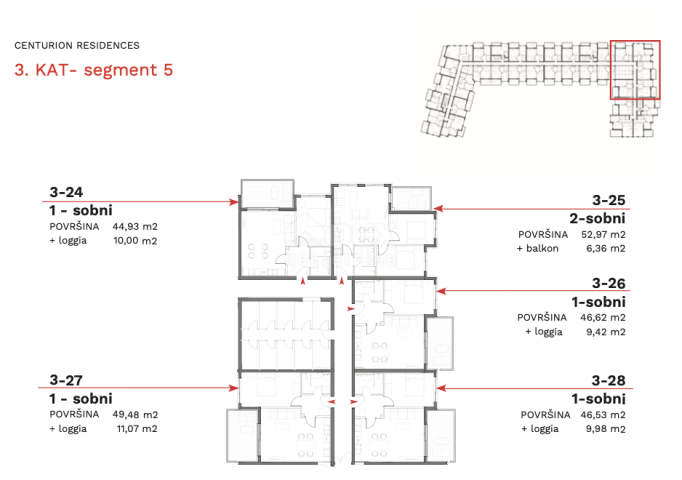 ISTRIEN, UMAG - Hervorragende 2 Schlafzimmer + Badezimmer mit Balkon in einem neuen Gebäude