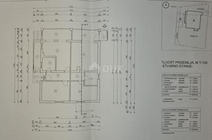 ISTRA, PULA - Obnovljena obiteljska apartmanska kuća na mirnoj lokaciji