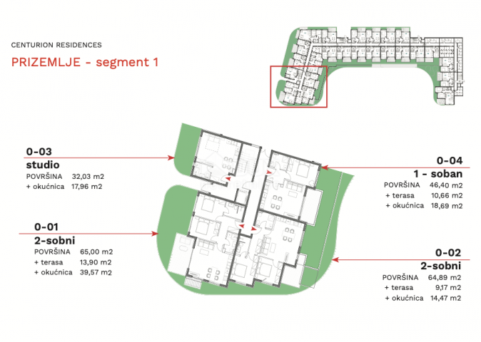 ISTRIA, UMAG - Superb 2 bedroom + bathroom with a garden in a new building