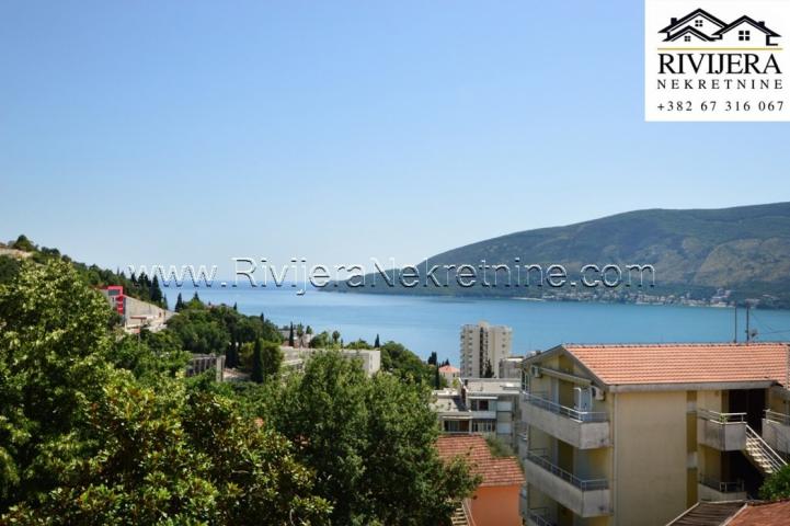  One-bedroom apartment with a great view of the sea, Topla 2, Herceg Novi