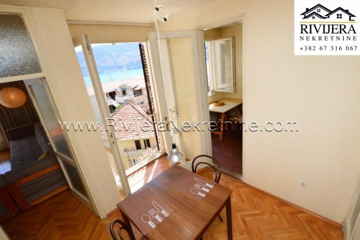  One-bedroom apartment with a great view of the sea, Topla 2, Herceg Novi