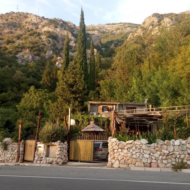 House with spring water and land in Buljarica