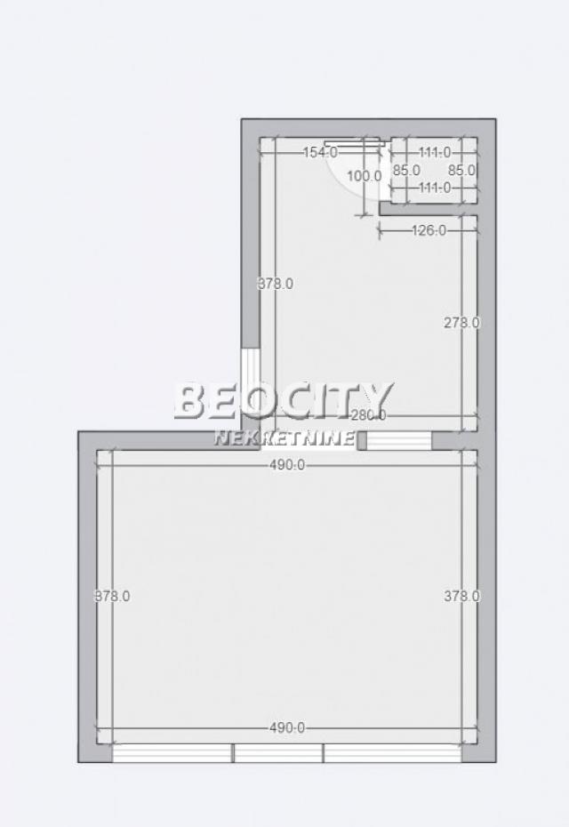 Čukarica, Sremčica, Tomasa Edisona, 2. 0, 36m2, 33500EUR