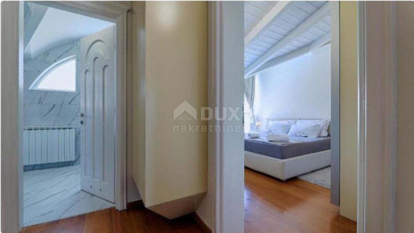 OPATIJA, IČIĆI - excellent larger apartment in a newer building with pool, sea view and garage