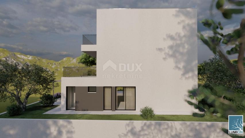 DALMATIA ROGOZNICA Luxury villas under construction with a panoramic view