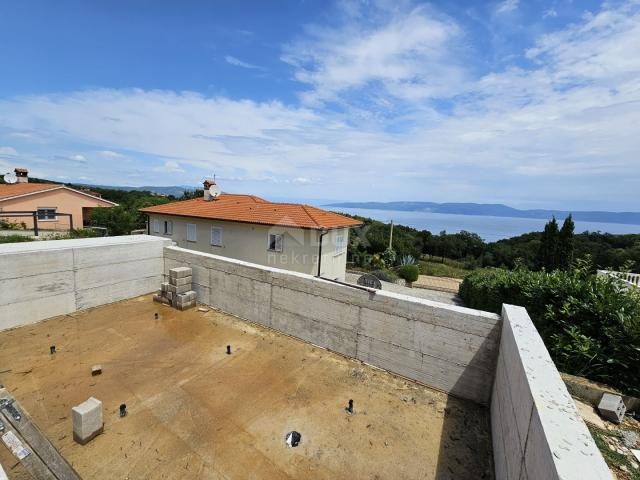 ISTRA, RABAC - Moderna novogradnja s panoramskim pogledom na more