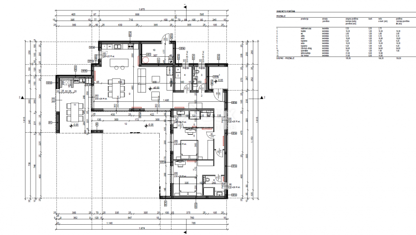 ISTRIA, LABIN - Land with construction permit, the last in the construction zone