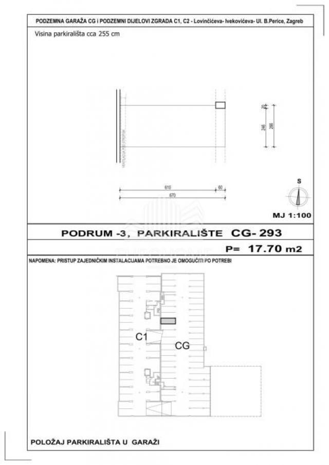 Garage Ferenščica, Peščenica - Žitnjak, 18m2