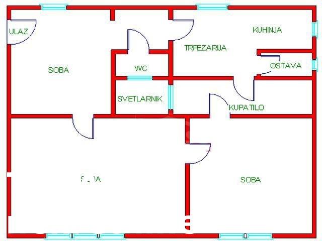 3 Trosoban stan NOVI SAD, 316620€