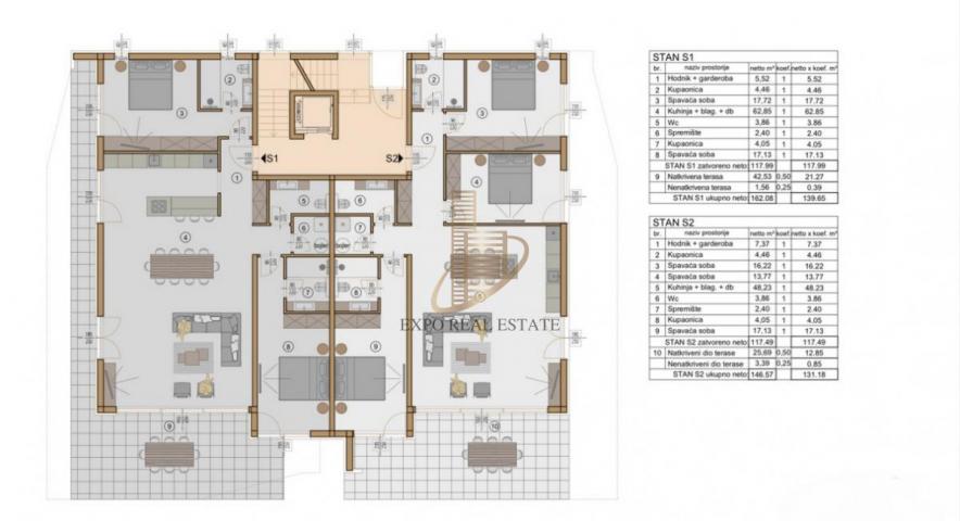 Lux vila u izgradnji - 4, 0 stan od 131m2 - Rovinj