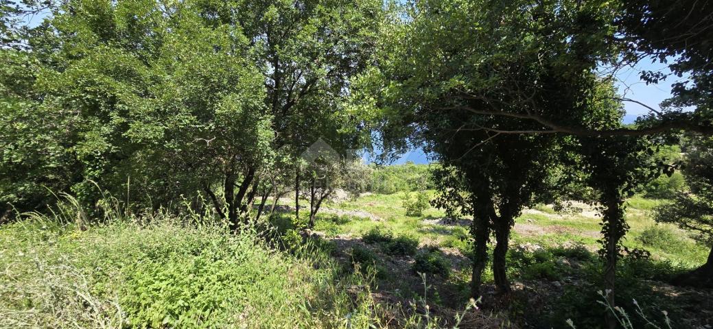 ISTRIEN, RABAC, UMGEBUNG - Baugrundstück mit wunderschönem Blick auf das Meer