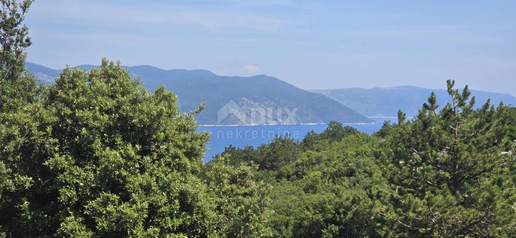 ISTRIA, RABAC, SURROUNDINGS - Building land with a beautiful view of the sea