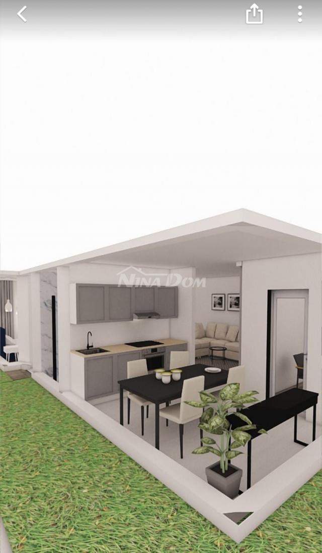 Bungalov u nizu 60 m2 