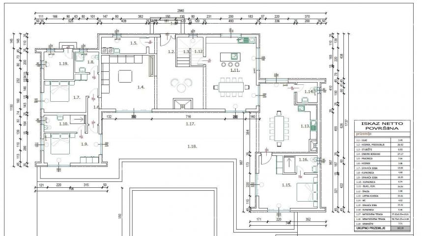 Bauland Grundstück mit Baugenehmigung für ein Haus mit Schwimmbad!