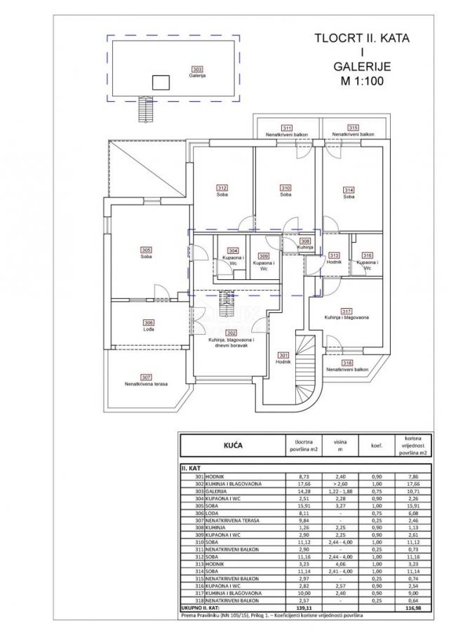 KLENOVICA- dvojna kuća/villa 320m2 s pogledom na more + okoliš 400m2 