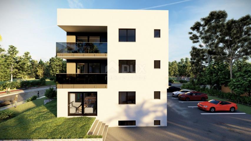 ZADAR, SUKOŠAN - Wohnung mit Garten im Bau in der Nähe des Meeres S1