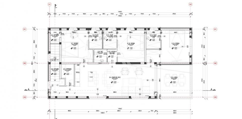 Malinska, Luxusapartment 50 m vom Meer entfernt! ID 584