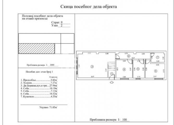 Nov 4, 0 stan 71m2 u urbanoj vili na Telepu ID#1511