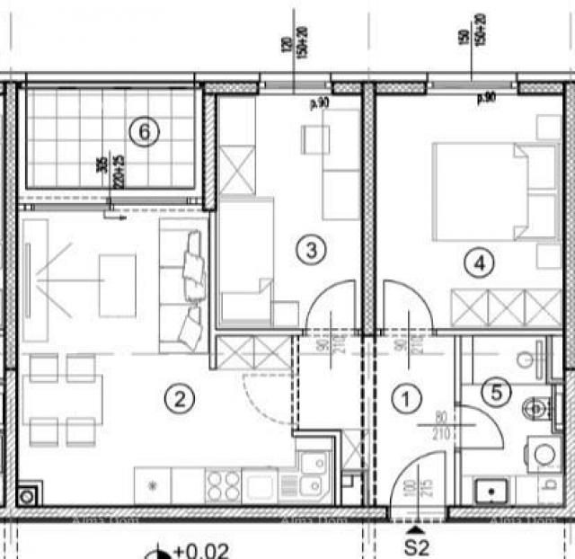 Wohnung Wohnungen zum Verkauf in einem neuen Wohnprojekt in exklusiver Lage, 300 m vom Meer entfernt