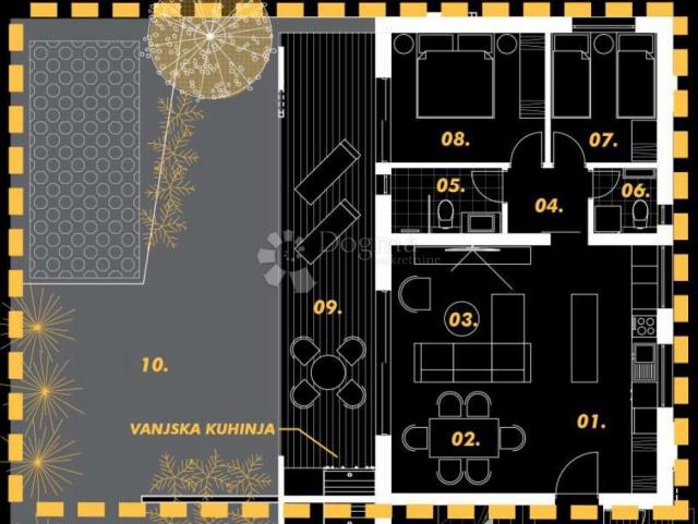 Wohnung Umag, 64,77m2