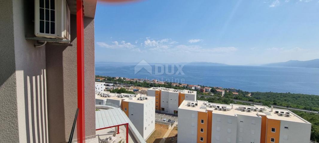 RIJEKA, MARTINKOVAC - new building with sea view