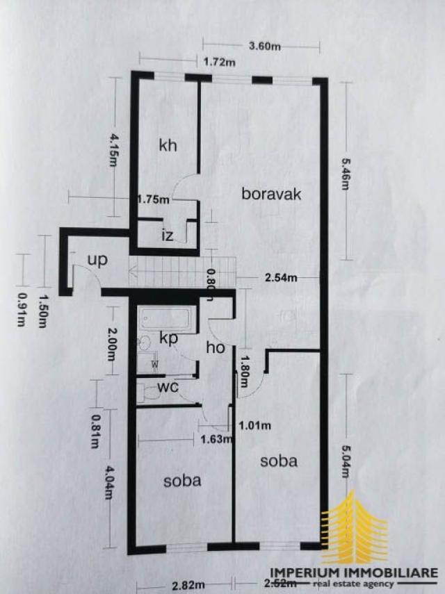 Stan, Dugave, 73. 18m2, armirano - betonska gradnja