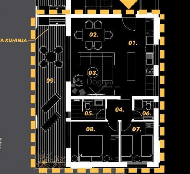 Wohnung Umag, 64,77m2