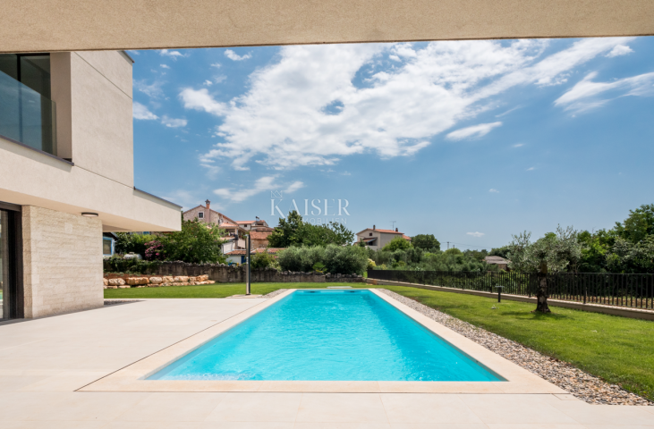 Istrien - Poreč, Luxusvilla mit Sauna und Meerblick