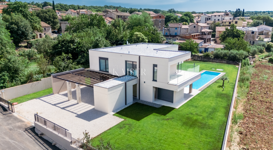 Istrien - Poreč, Luxusvilla mit Sauna und Meerblick