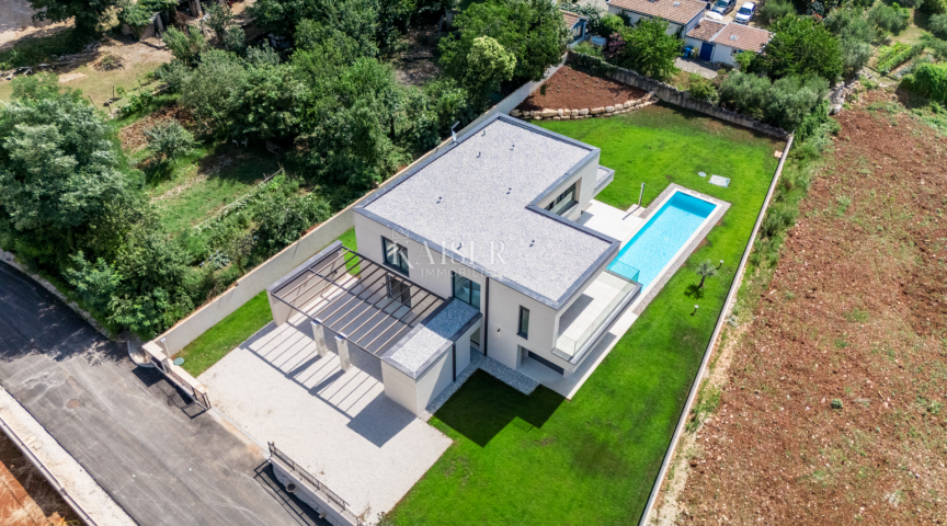 Istrien - Poreč, Luxusvilla mit Sauna und Meerblick