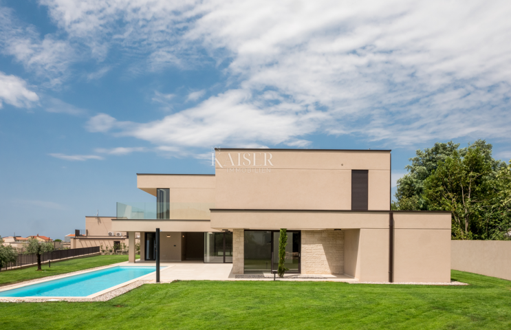 Istrien - Poreč, Luxusvilla mit Sauna und Meerblick