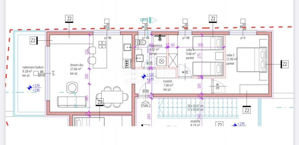 ZADAR, WOHNUNGEN - Moderne Wohnung in einem neuen Gebäude, AS02