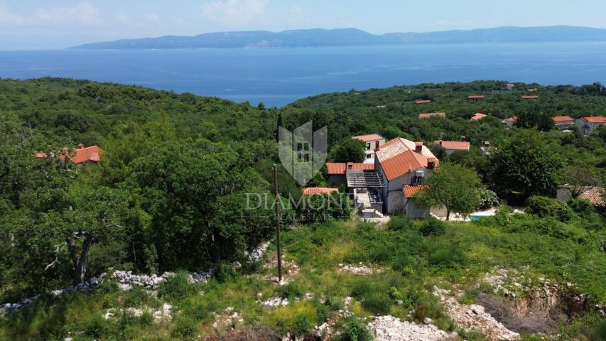 Labin, okolica, građevinsko zemljište, pogled more