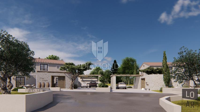 Surroundings of Poreč, Mediterranean villa with swimming pool in a quiet place