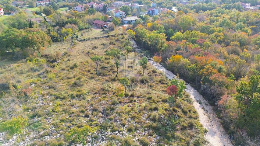 Labin, excellent building land near the city