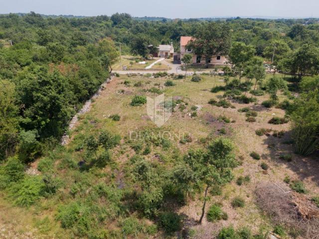 Ein schönes Grundstück in einem ruhigen Dorf in der Nähe von Svetvinčenat