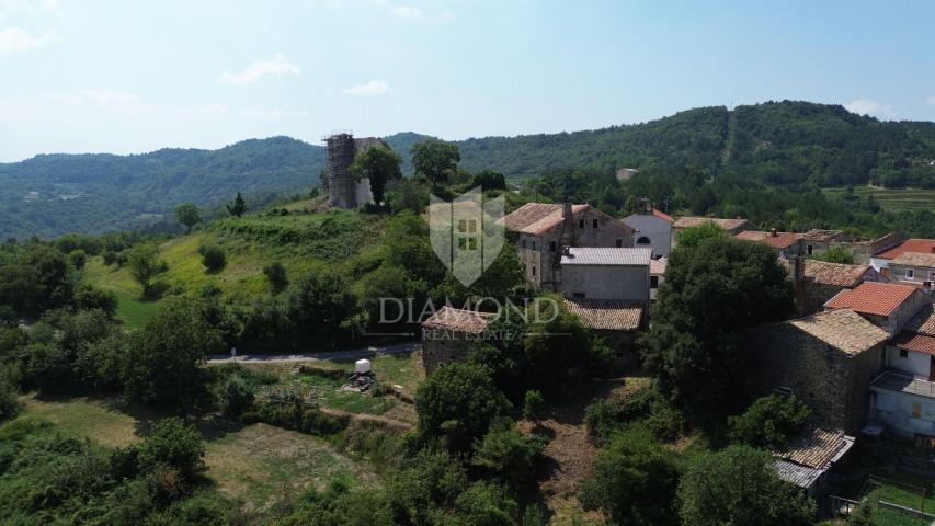 Cerovlje, stone house with a panoramic view