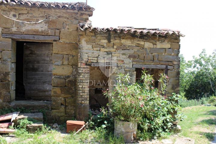 Cerovlje, stone house with a panoramic view